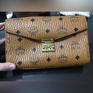 MCM clutch crossbody bag